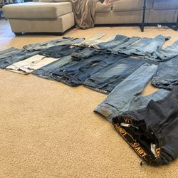 Lot of 22 Boys Pants Size 8