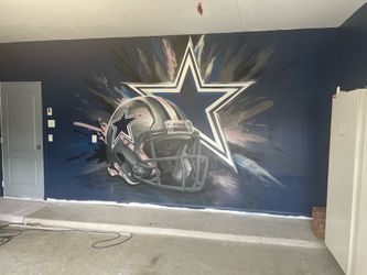 Dallas Cowboys Mural