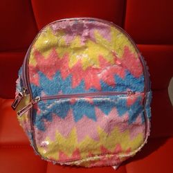 Girls' Wonder Nation Sequin Chevron Mini  Backpack