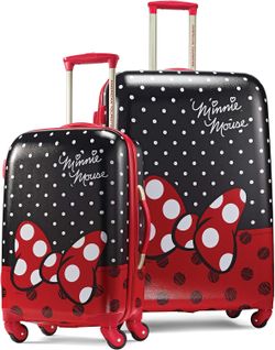 American Tourister Minnie Mouse Spinner Luggage Set-New
