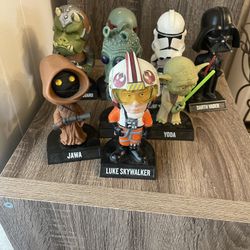 2008 Star Wars Bobble heads 