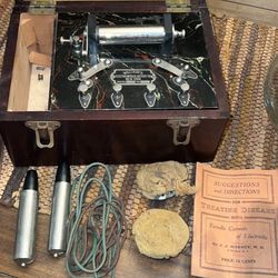 Antique “Quack Machine” Faradic Stimulator  from 1901