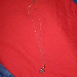 Silver chain with pendant