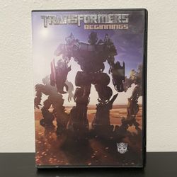 Transformers Beginnings DVD Prequel Movie Widescreen Hasbro DreamWorks 2007