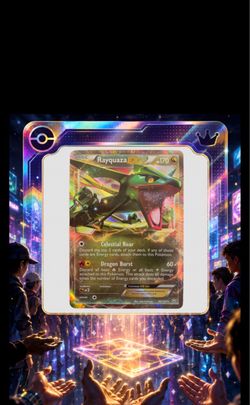 🔥 Rayquaza EX #85/124 — Dragons Exalted — 2012 — Holo