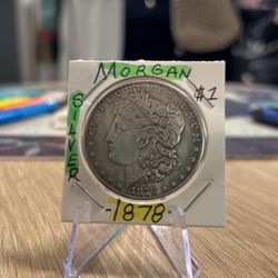 1878 Morgan Silver Dollar ✨🇺🇸