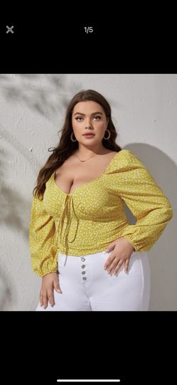 Shein Large crop Top