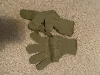 Military Wool Nylon Gloves