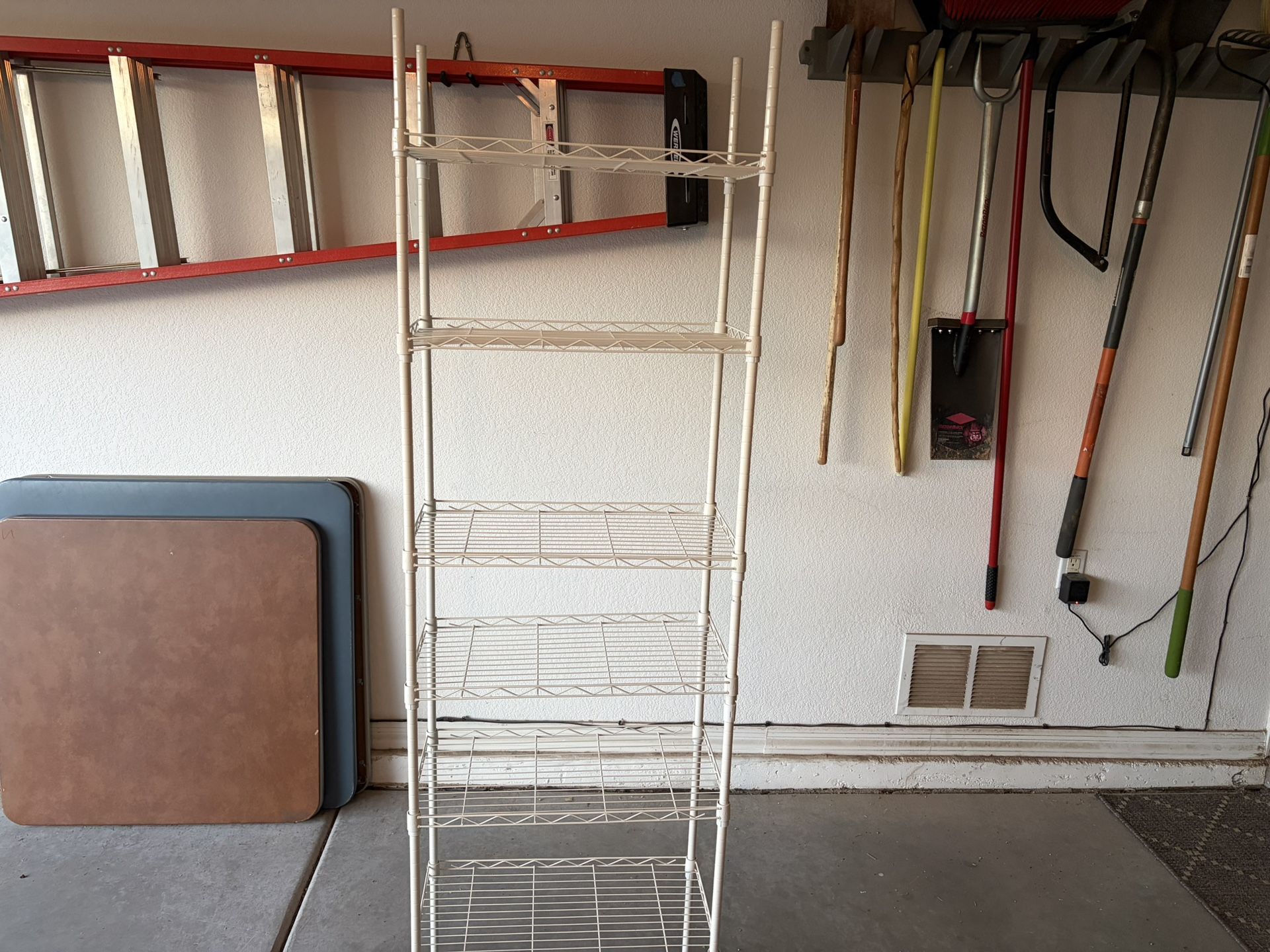 Completed Wire Storage Rack 6-Tier Wire Storage Rack for Sale in Gilbert, AZ - OfferUp