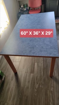 Wood table