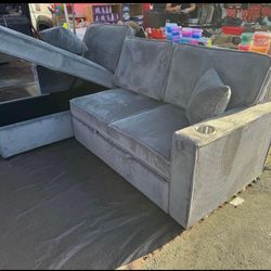 Corduroy Couch Pull Up Bed New In Box 