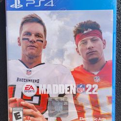 PS4 Game - Madden NFL 22 (New, Factory Sealed)