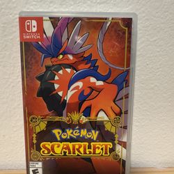 Pokemon Scarlet -Nintendo Switch