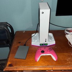 Xbox Series S Bundle w/ 1TB Seagate Drive & Pink Controller