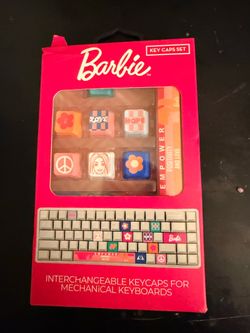 Barbie key caps set