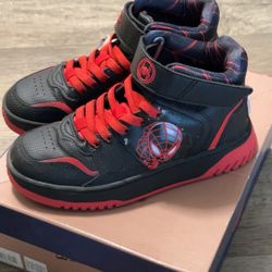 Miles Morales Spider Man Shoes Size:2