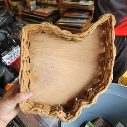 Ohio State Wicker Basket