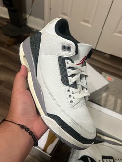 (REAL) Air jordan 3 "cement grey" SZ10.5