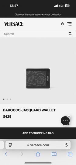 Versace Wallet