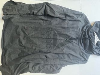Reebok Gray Quarter-Zip Pullover