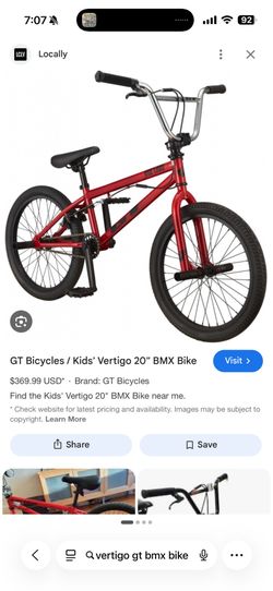 20” BMX GT Bike