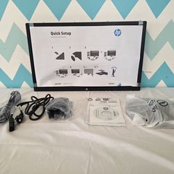 New in box HP 24uh 24 in LED LCD Monitor