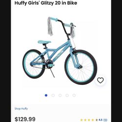 Huffy Girl’s Glitzy 20 Inch Bike BRAND NEW IN BOX