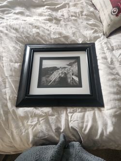 Black And White Beach Picture