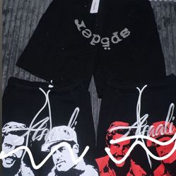 Asaali Shorts And Spyder With Rhinestones Shorts