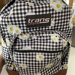 TRANS by JanSport 17" Laptop Sleeve Daisy Backpack 