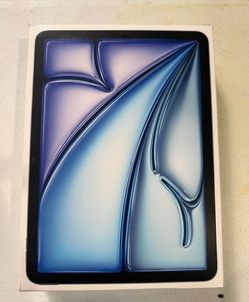 Apple iPad Air 11in  M4 Blue 128 GB Like New $650 OBO
