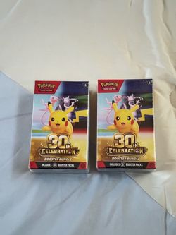 Pokemon 30th Booster Bundles