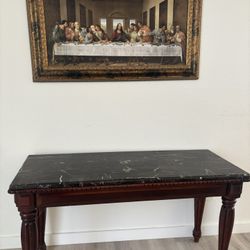 Last Supper Wall Art + Table 