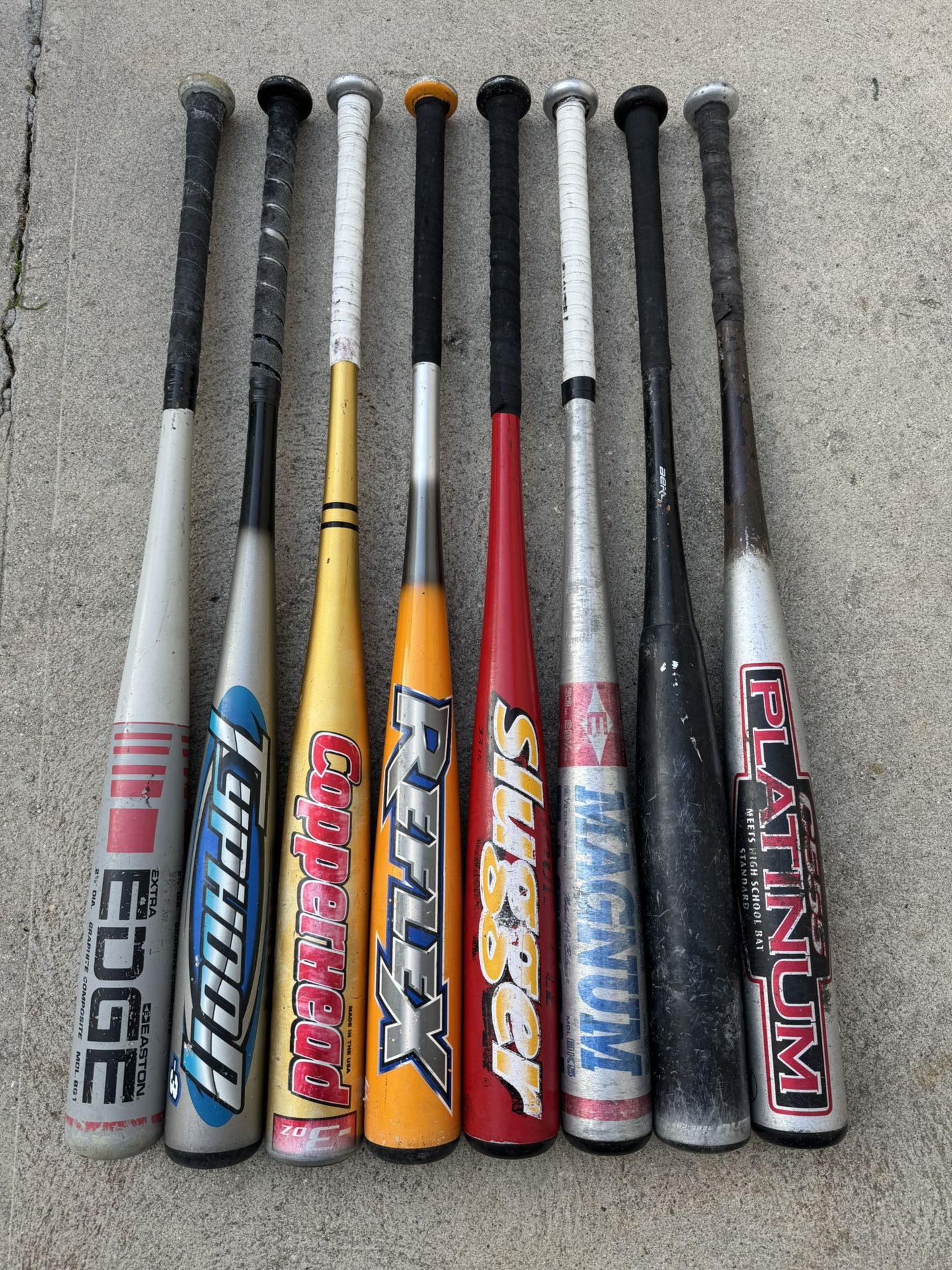 Baseball Bats 33” Have More Equipment Available 