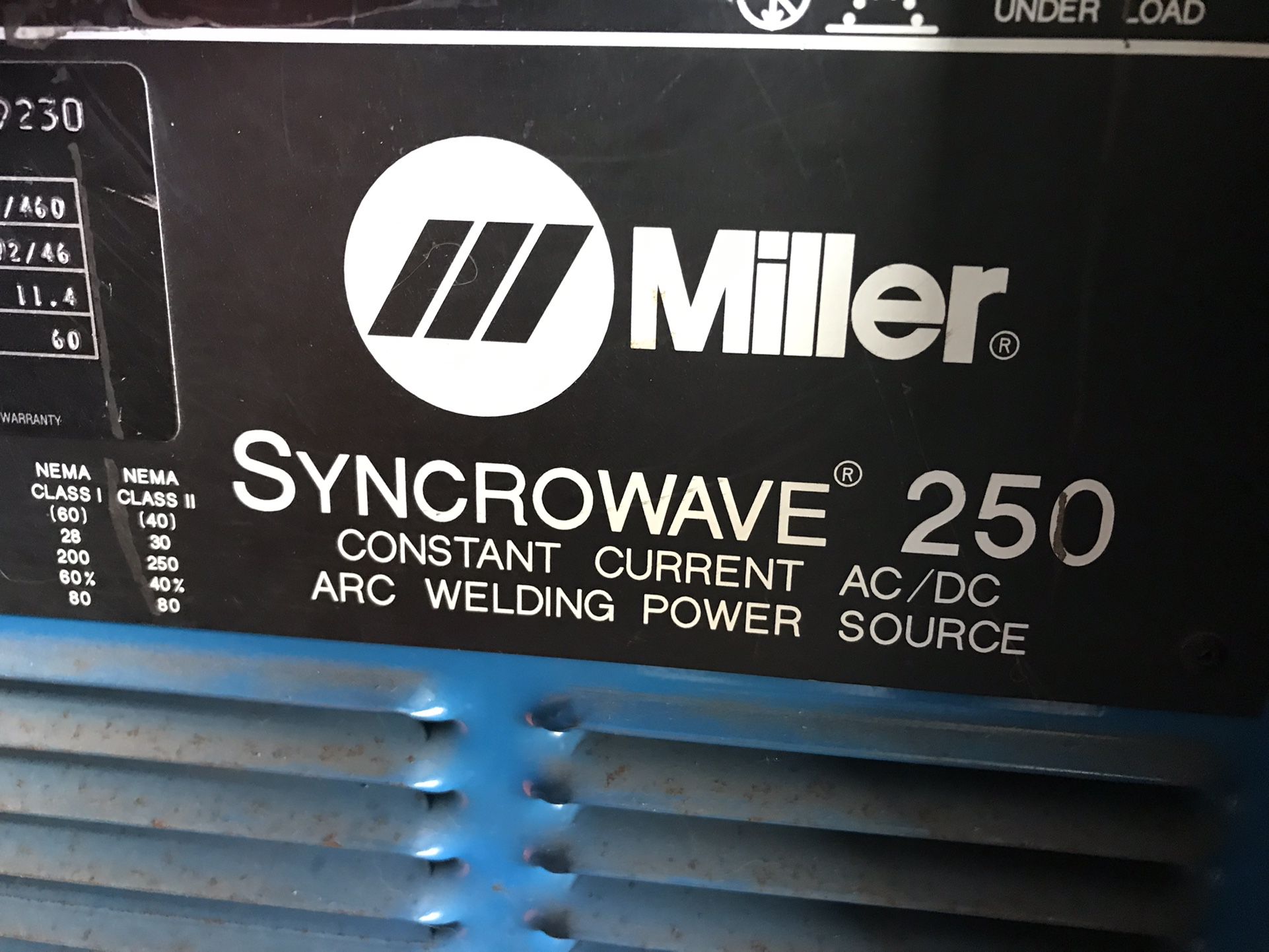 Miller Syncrowave TIG Welder