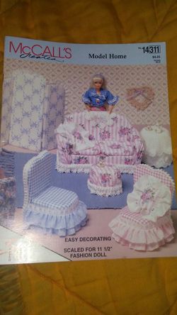 McCalls creates model home scaled for 11 1/2" fashion doll
