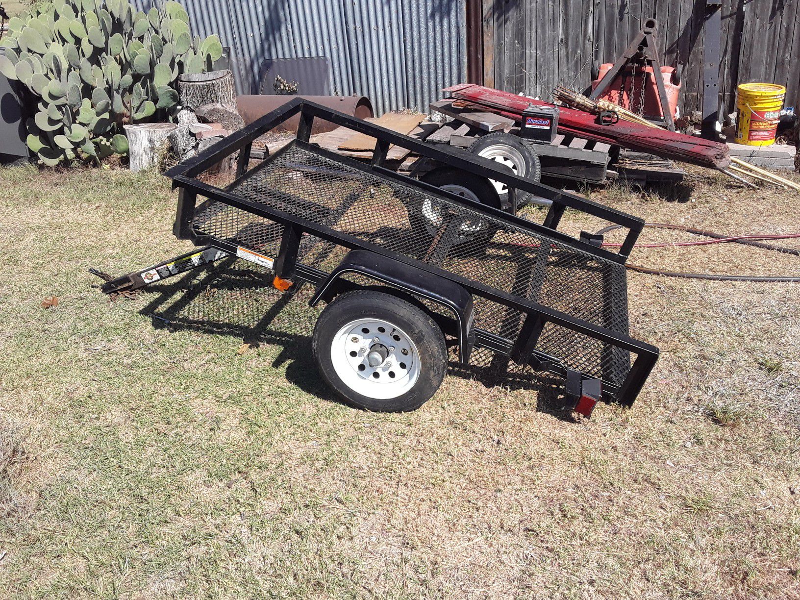 Carry on 4×7 utility trailer