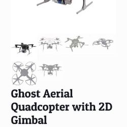 Ghost Aerial Quadcopter With 2D Gimbal 