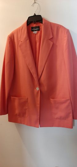 Stylish coral blazer  size 16