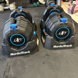 Nordic Track Adjustable Dumbbells (Pair)