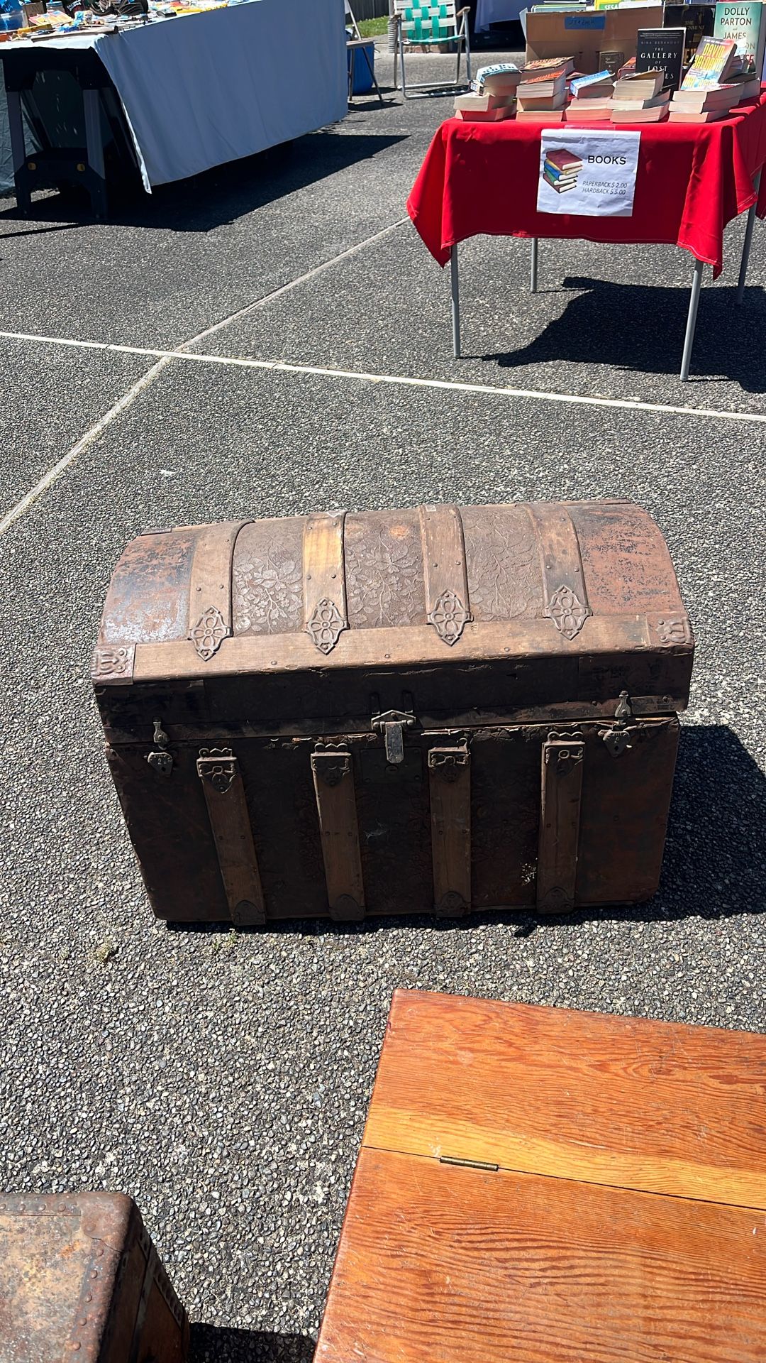 Antique Steamer Trunk