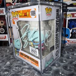 Whis Funko Pop DBZ #1089 Signed + Cert