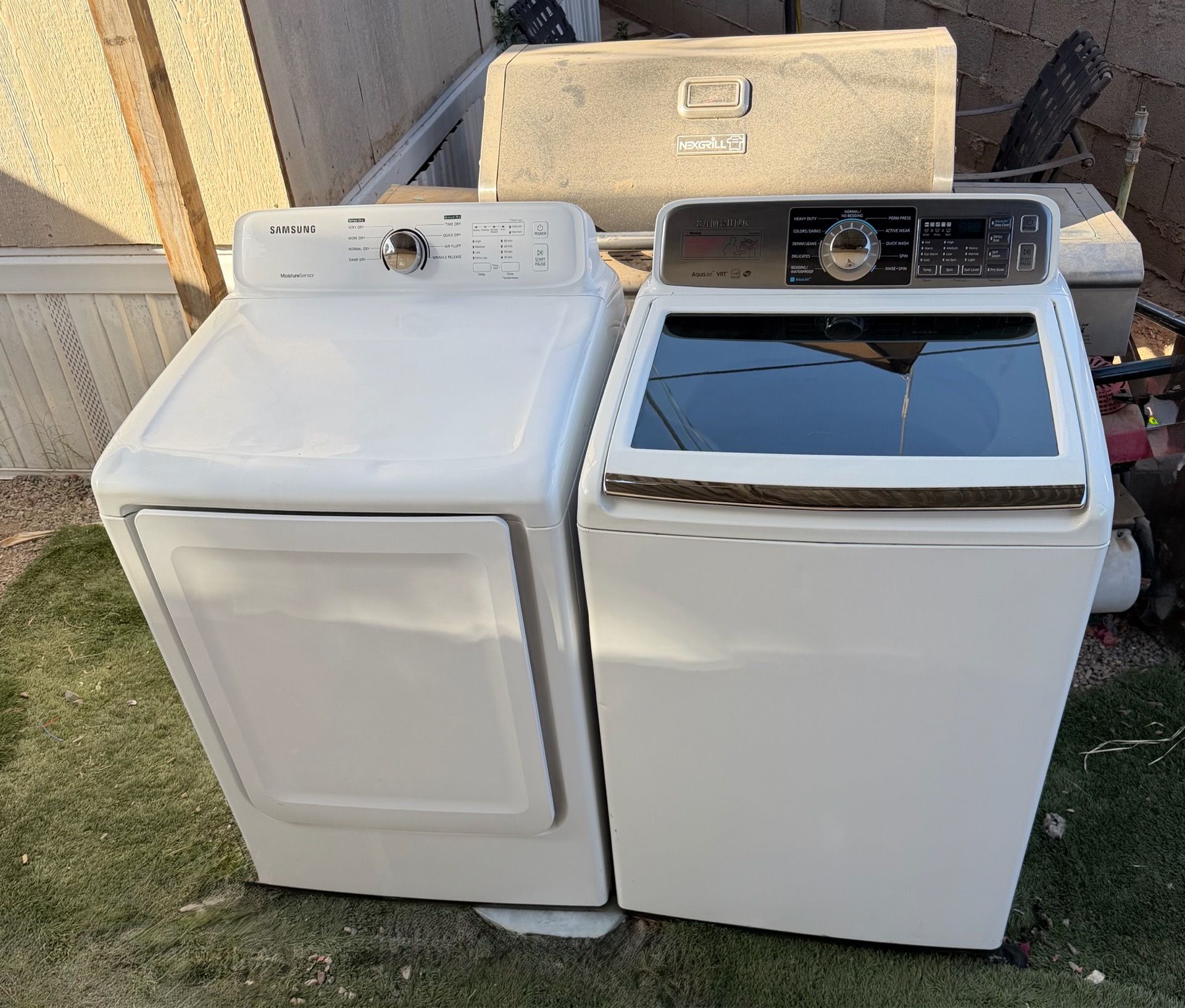Washer and dryer set Aquajet Vrt he