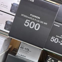 Fujifilm 500mm Lens New 
