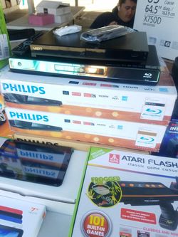 BLU-RAY DVD PLAYERS WITH NETFLIX PHILIPS AND VIZIO,!!
