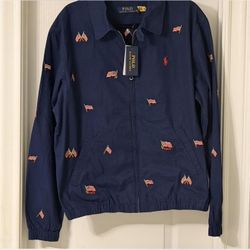 Ralph Lauren bayport flag jacket