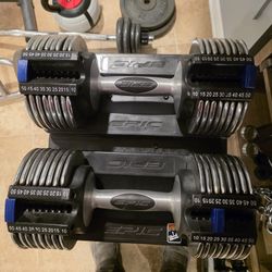 EPIC adjustable dumbbells