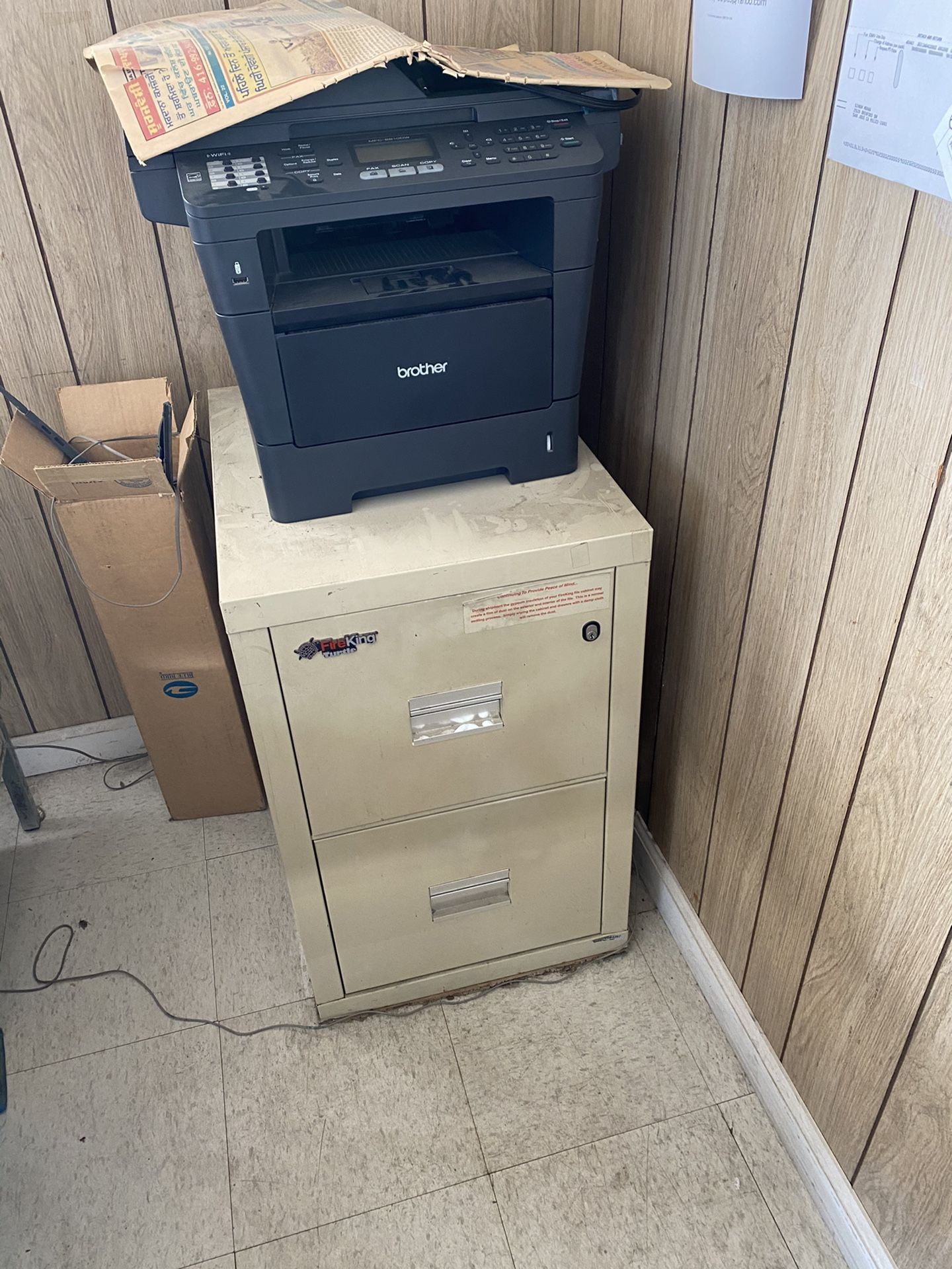 FireKing Insulated File Cabinet