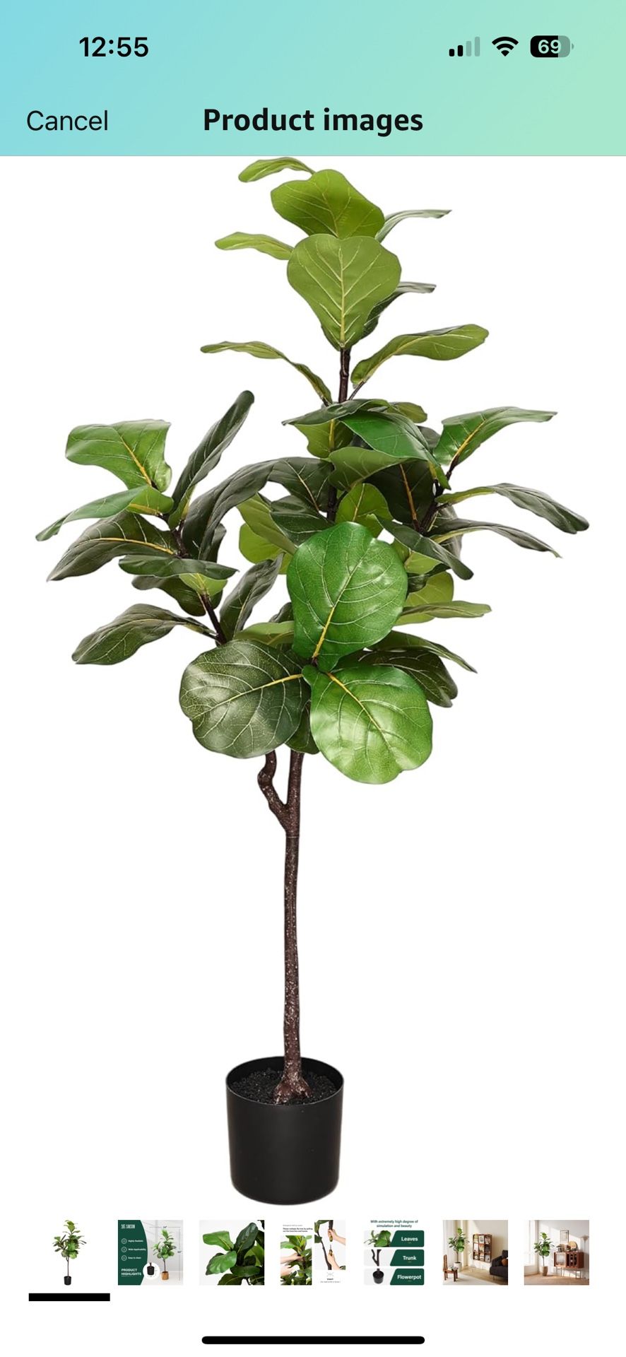Fiddle Leaf Fig Tree Artificial