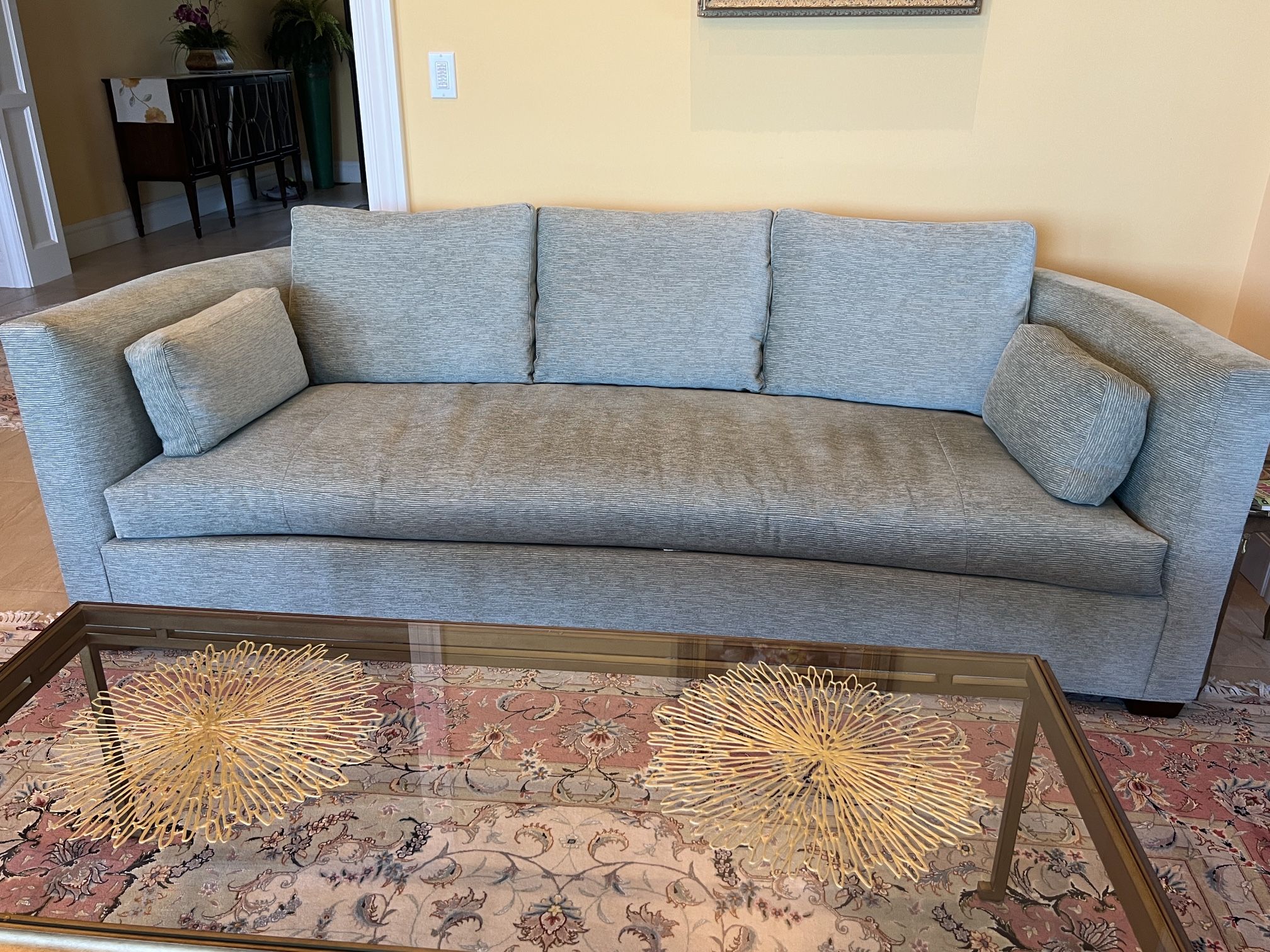 2 Beautiful Identical Sofas